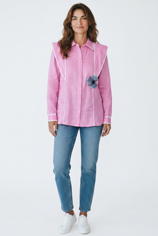 Pink Smart Shirt