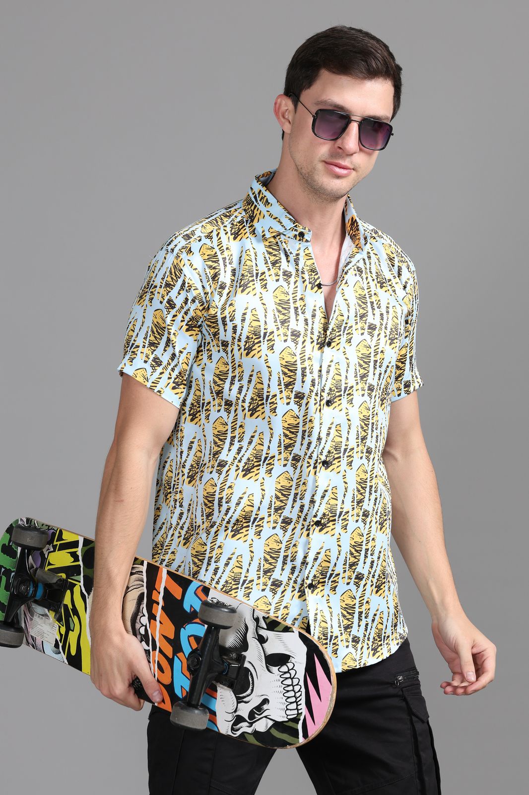 Azure Maze Shirt